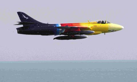 The Miss Demeanour Hawker Hunter Jet