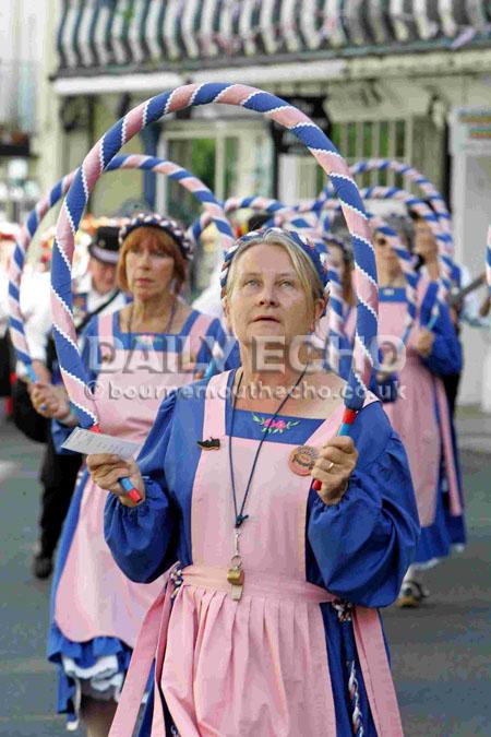 Pictures of the Swanage Folk Festival 2012 procession on Saturday, September 8
