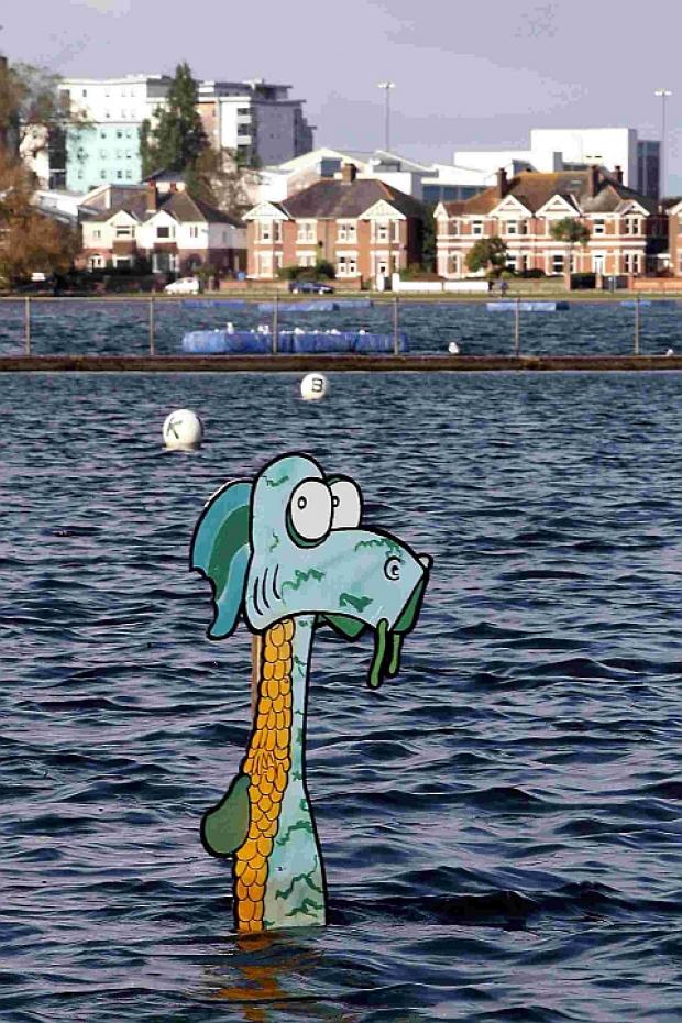 Poole's Loch Ness Monster gone.. but for how long?
