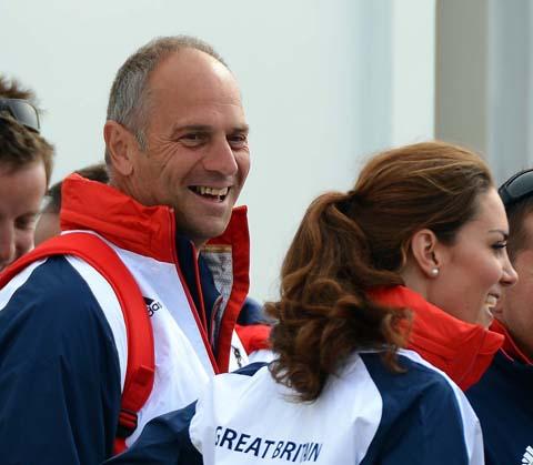Kate Middleton and Sir Steve Redgrave
