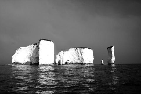 Old Harry Rocks, taken on a boat trip by Garry Wells.