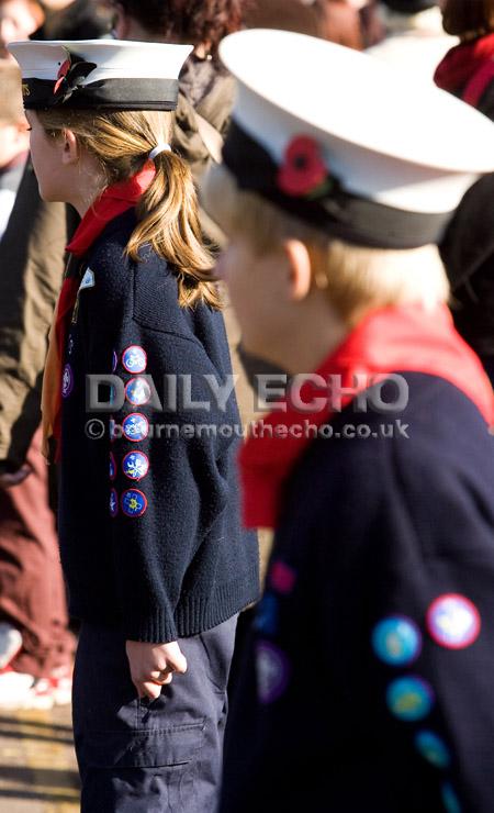 Around 2,000 people gathered for a Remembrance Day service in Poole Park on Sunday 11th November, 2012