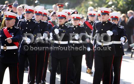 Bournemouth Remembrance Day service 2012