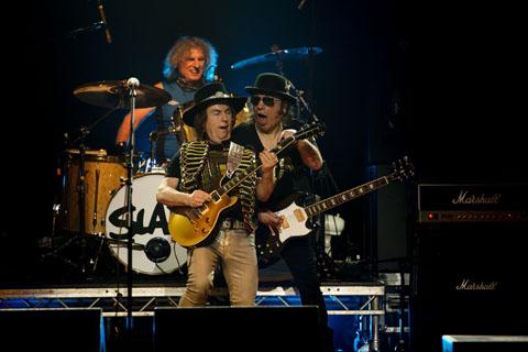 Slade at Sweet at Poole Lighthouse on 1st December, 2012. Picture by www.rockstarimages.co.uk