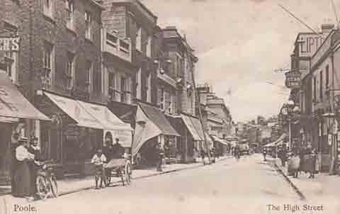 Poole High Street in the 1900s