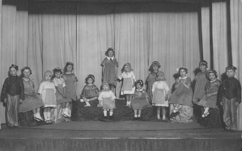 Wimborne Minster Infants School or Sunday School, circa 1937