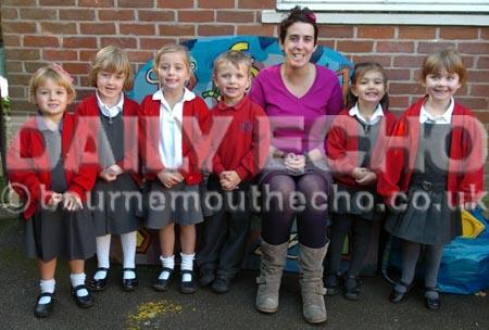 Hyde Primary School with reception class teacher Sarah Close