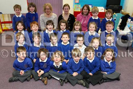All our pictures from this year's First Class. Pix Corin Messer - 07/02/13 - FC1213AbbeyShaftesbury 
First Class picture. Abbey Primary School in Shaftesbury. TA Jane Pritchard, Teacher Vicki Green and TA Julie Isaacs. 