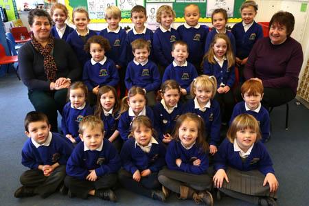 All our pictures from this year's First Class. Pimperne Primary School. Teacher Ruth Blake, Gill Miller TA.