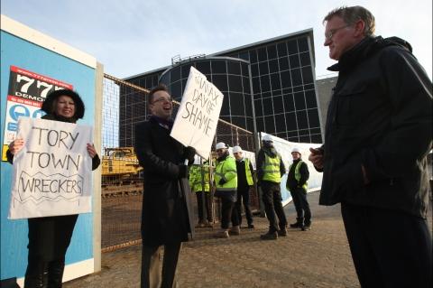 Bournemouth Echo: IMAX demolition starts this morning Bournemouth Echo: IMAX demolition starts this morning