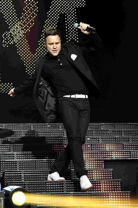 Olly Murs at the BIC on Friday 8 March, 2013