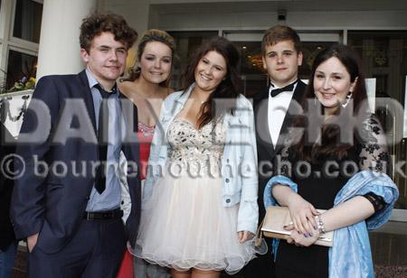 Bournemouth Collegiate School prom at the Carlton Hotel 