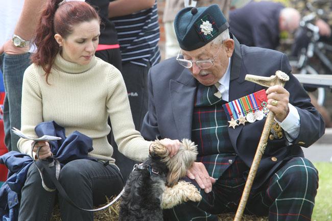 The sixth Burton Armed Forces and Veterans Day took place on Burton Village Green with a parade, service and entertainment