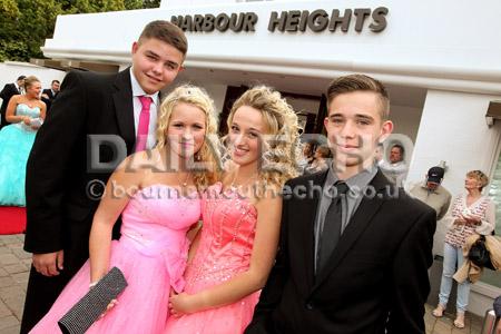 St Aldhelm's Academy Year 11 Prom at the Harbour Heights Hotel.