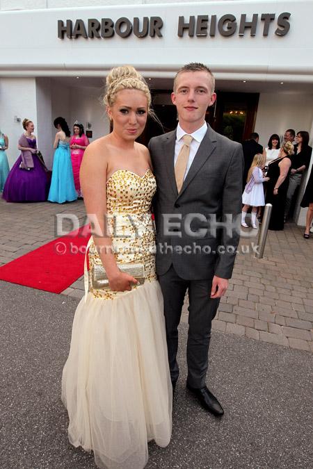 St Aldhelm's Academy Year 11 Prom at the Harbour Heights Hotel.