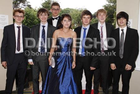 The Bishop of Winchester Academy year 11 prom at the Miramar Hotel 