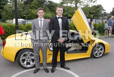 St Peter's School year 11 prom at AFC Bournemouth