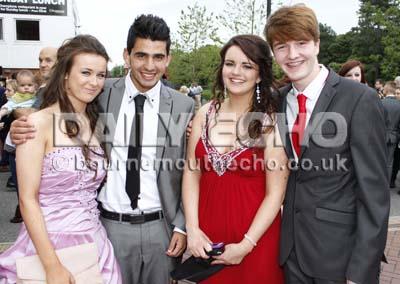 St Peter's School year 11 prom at AFC Bournemouth