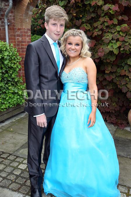 Corfe Hills School Year 11 prom at Compton Acres