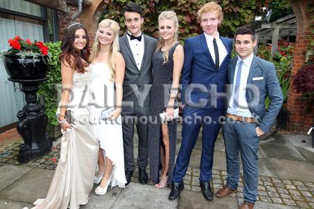 Corfe Hills School Year 11 prom at Compton Acres