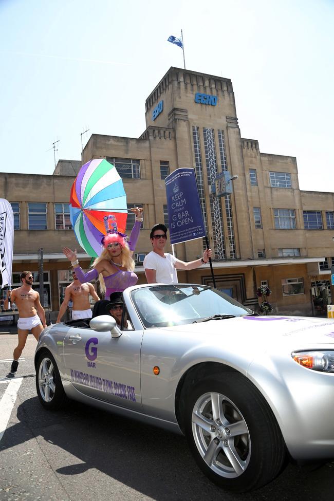 Bourne Free Pride parade 2013