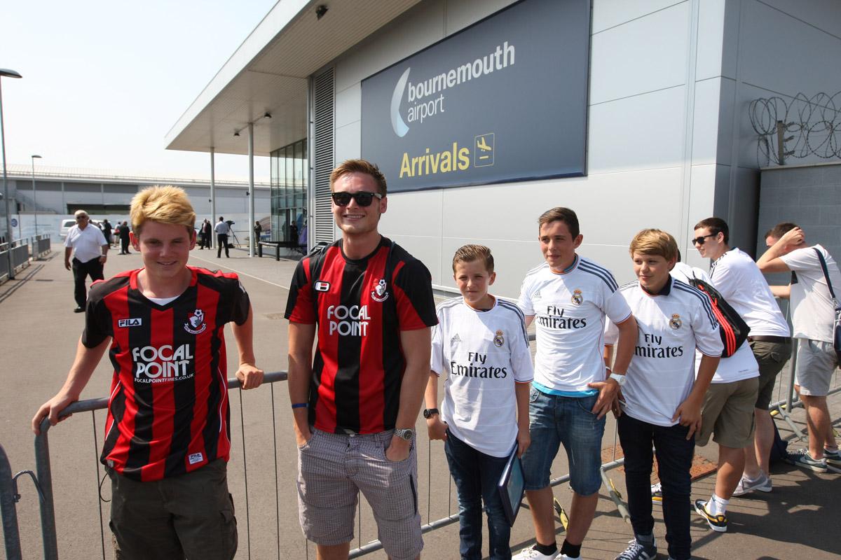 It was a great day for football fans, from the moment Real Madrid touched down at Bournemouth Airport to the last whistle.