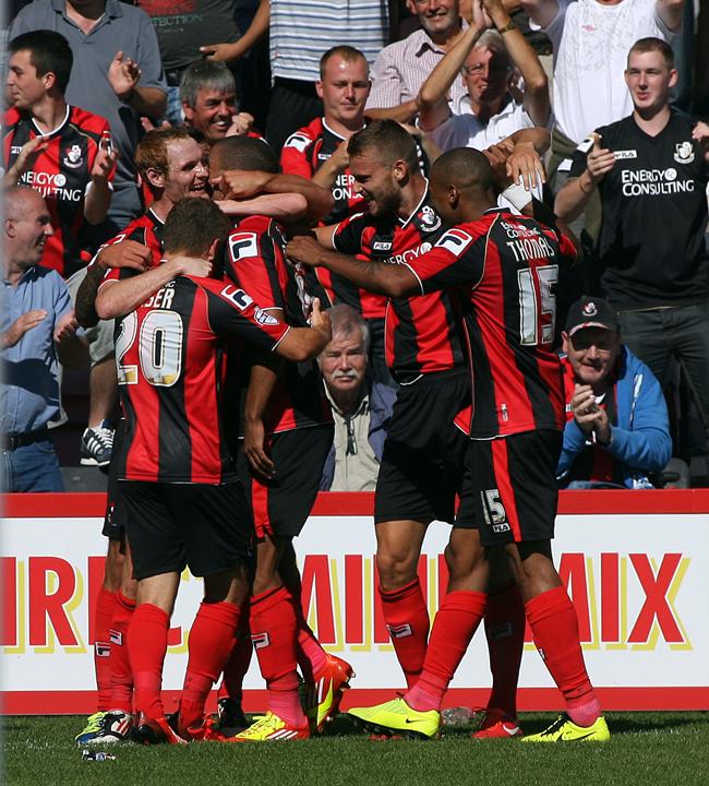 See all our pictures from AFC Bournemouth's first game of the season in the Championship against Charlton at the Goldsands Stadium on August 3, 2013