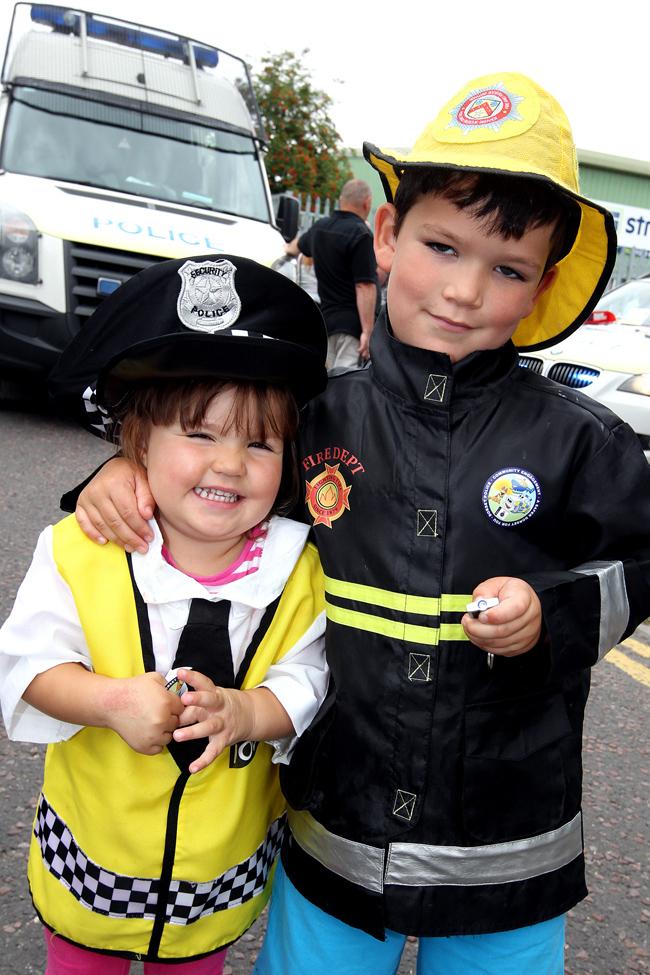 999 Family Fun Day at the LV=Streetwise interactive safety centre on Sunday, August 11th, 2013.