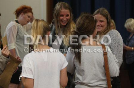 All our pictures from A-Level results day 2013. Twynham School.