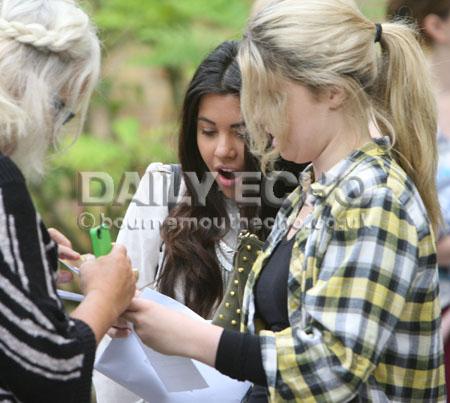 All our pictures from A-Level results day 2013. St Peter's School. 
