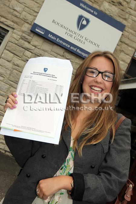 All our pictures from A-Level results day 2013. Bournemouth School for Girls.