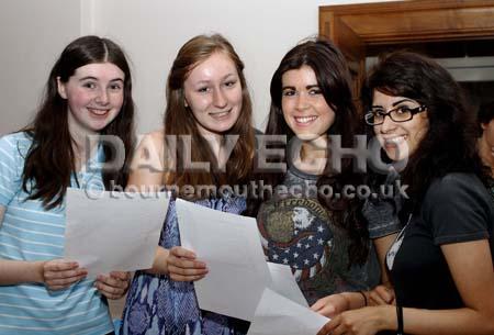 All our pictures from A-Level results day 2013. Talbot Heath School.
