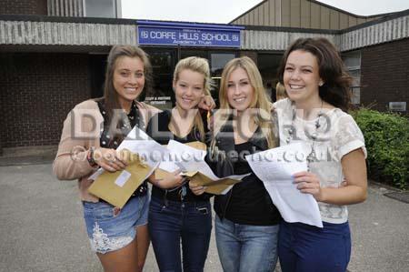 All our pictures from A-Level results day 2013. Corfe Hills School. 