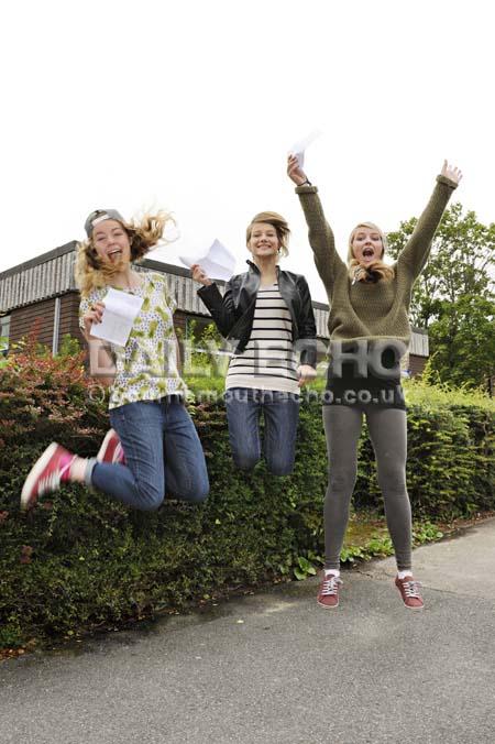 All our pictures from A-Level results day 2013. Corfe Hills School. 