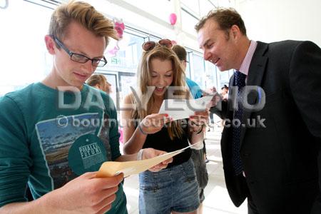 All our pictures from GCSE results day on 22nd August, 2013. Bishop of Winchester Academy 