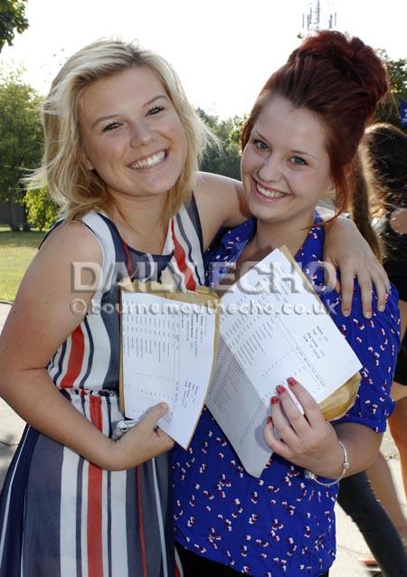 All our pictures from GCSE results day on 22nd August, 2013. Corfe Hills School