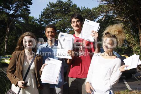 All our pictures from GCSE results day on 22nd August, 2013. St Peter's School