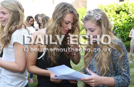 All our pictures from GCSE results day on 22nd August, 2013. Talbot Heath
