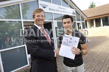 All our pictures from GCSE results day on 22nd August, 2013. Winton Arts and Media College