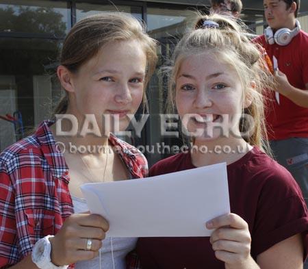All our pictures from GCSE results day on 22nd August, 2013. St Aldhelms Academy