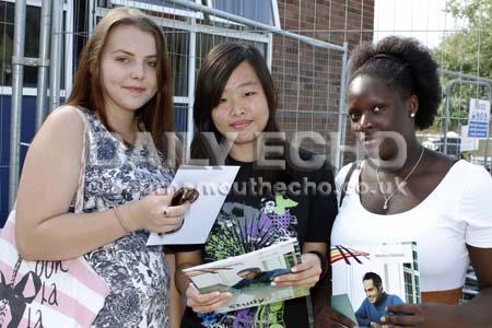 All our pictures from GCSE results day on 22nd August, 2013. St Aldhelms Academy
