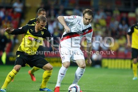 All our pictures from Watford v AFC Bournemouth at Vicarage Road in the League Cup second round on Wednesday, August 28, 2013. 