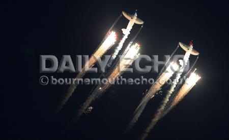 All our pictures from the Night Air displays at the 2013 Bournemouth Air Festival