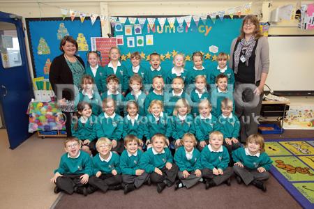 Stanley Green Infant School, Stanley Green Road, Poole.
Ladybirds Class. Pictured are supply teacher Clare Try, left,and TA Susan Matthews.