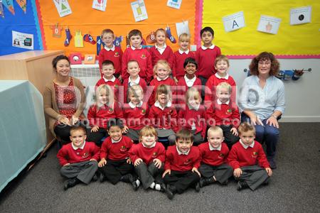 Sylvan Infant School, Livingston Road, Poole.
Elm Class. Pictured from left are Teacher Romana Reynolds and One to One Sarah Leppard.