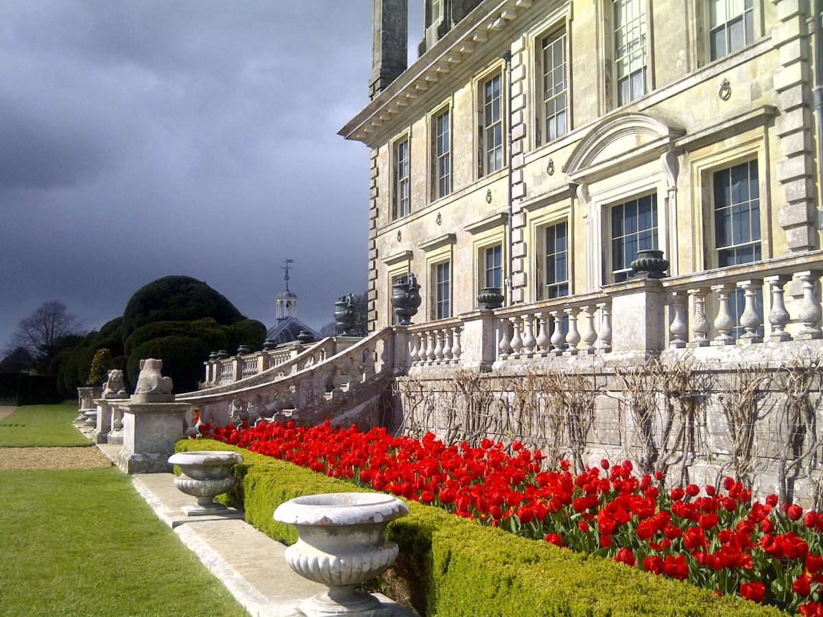 A sunny break before hail storm bore down on Kingston Lacey House.  Bruce Grant-Braham