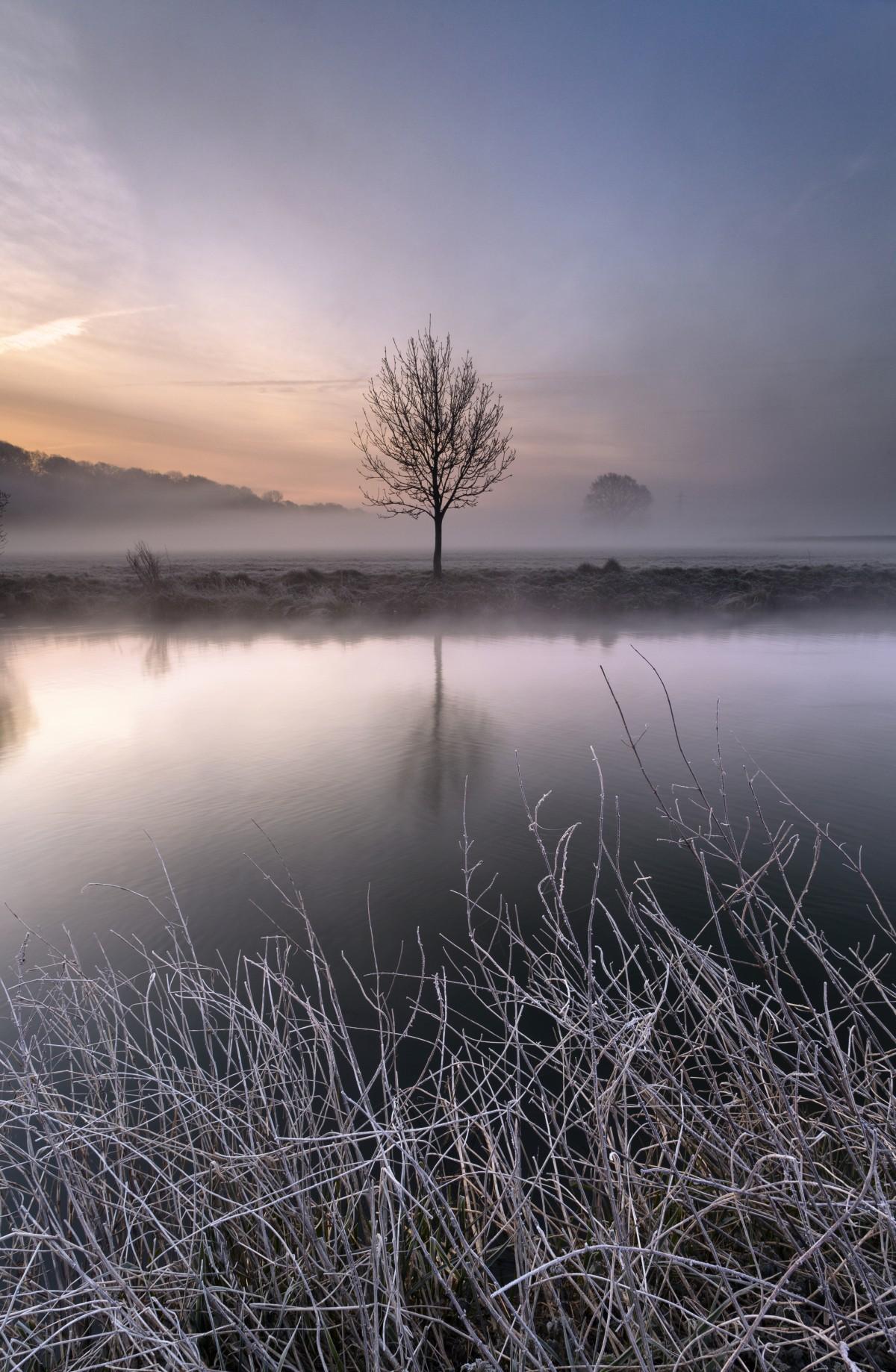 This picture was take on the Dorset Stour on a misty morning just as the sun was coming up. By Daniel Wretham
