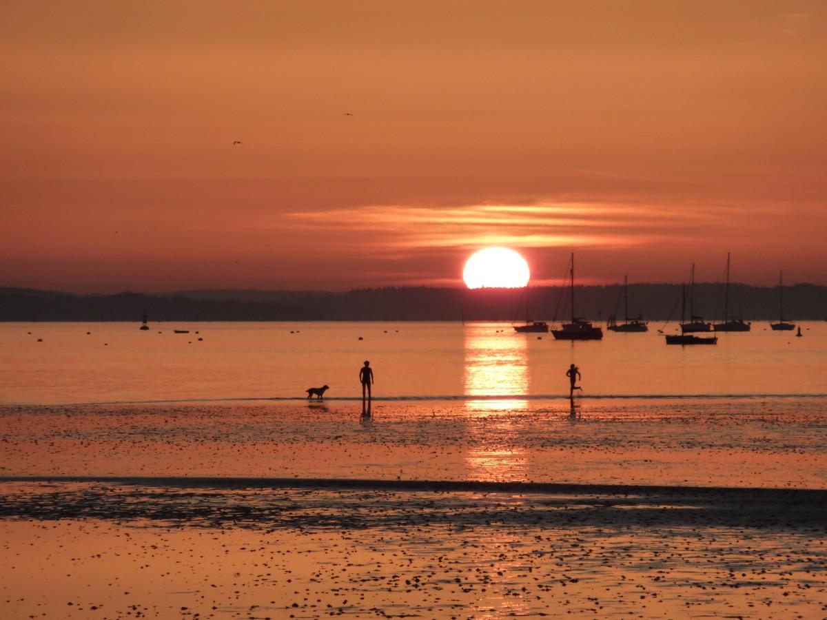 Poole Harbour at Sunset - Taken from Shore Road by Neil Cureton