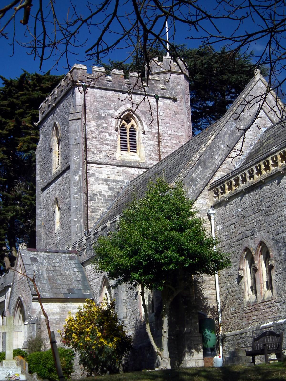 St Mary's Church, Brownsea Island by Mrs Anne Mitchell