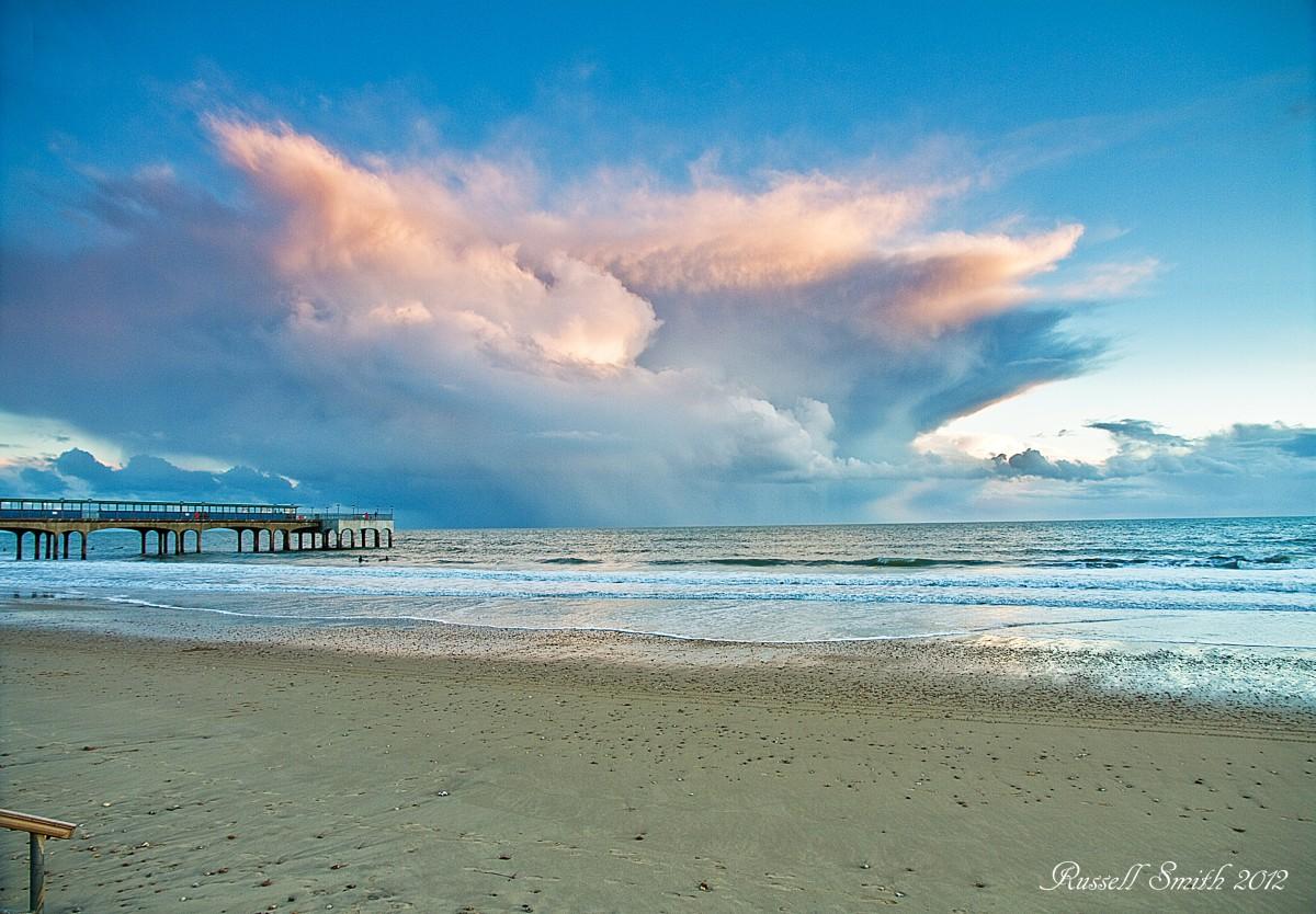 Boscombe beach  taken by Russell Smith